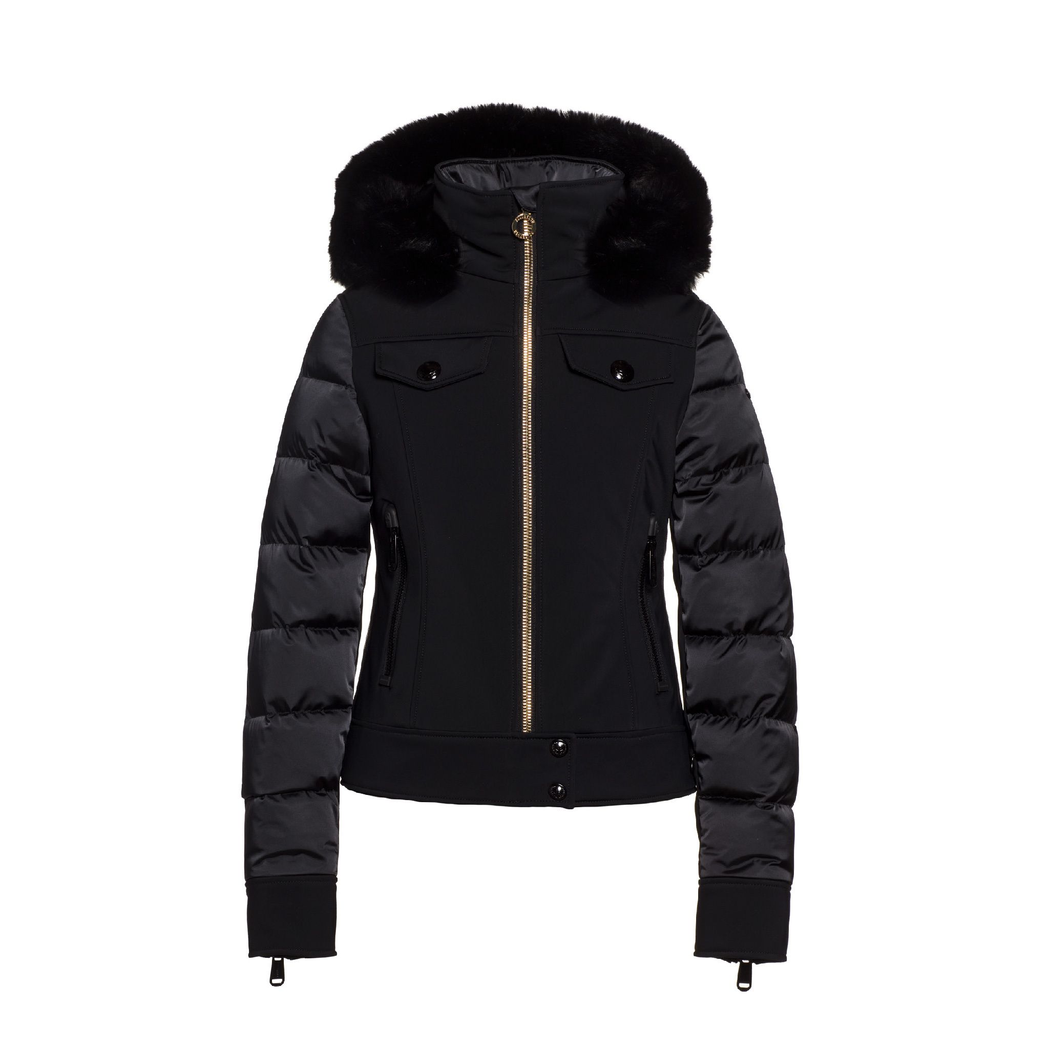 Geci Ski & Snow -  goldbergh CANYON Jacket real fur