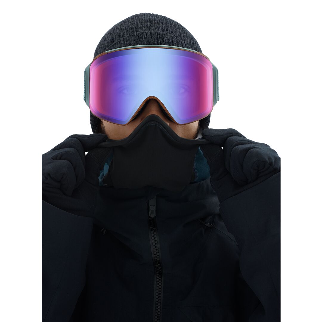  Ochelari Snowboard -  anon M4 Cylindrical Sonar Goggle + Spare Lens + MFI