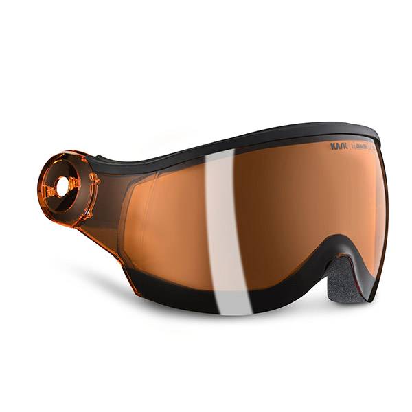 Cască Cu Vizor Snowboard -  kask Orange visor - S2