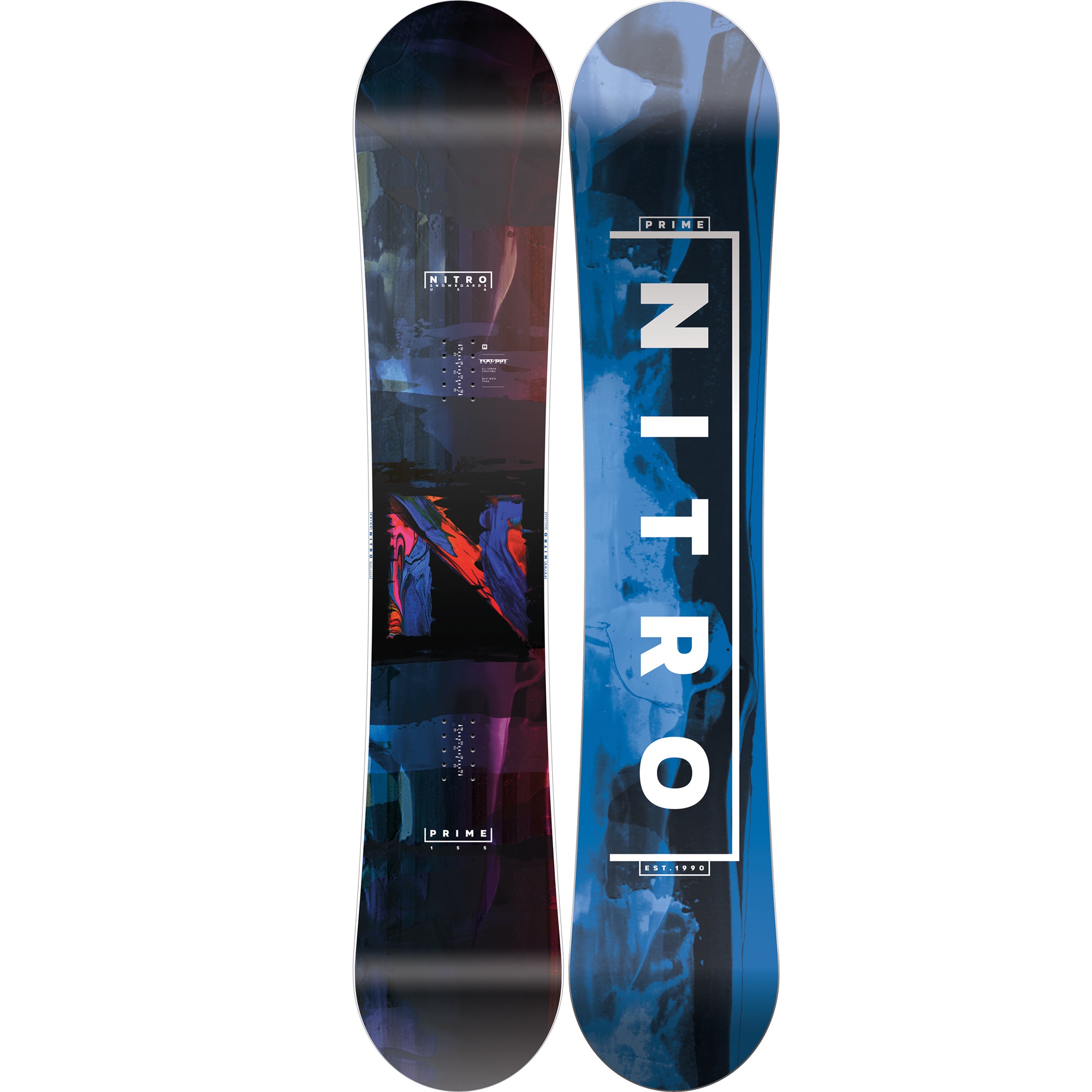Plăci Snowboard -  nitro PRIME WIDE OVERLAY