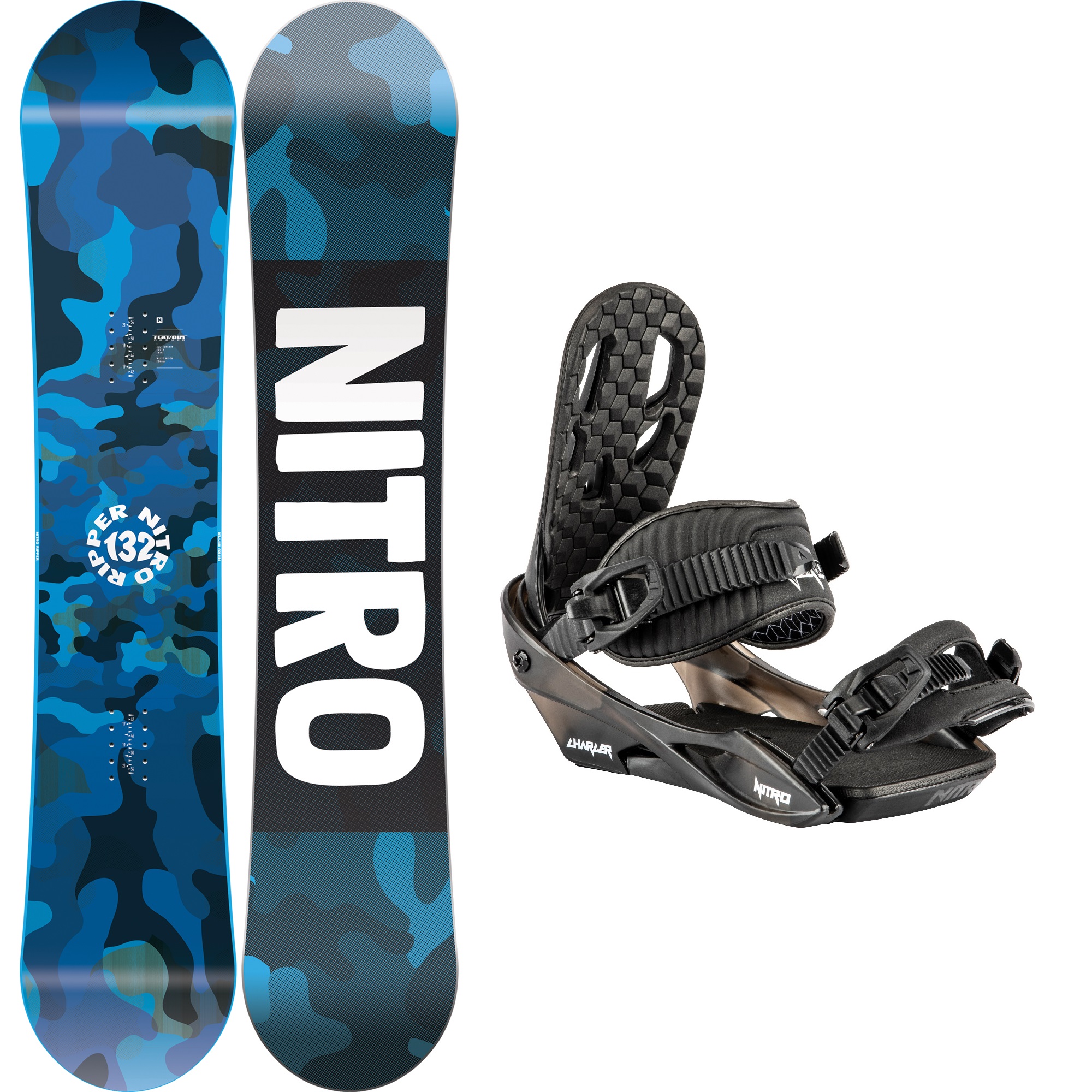 Kit Snowboard -  nitro RIPPER YOUTH + CHARGER
