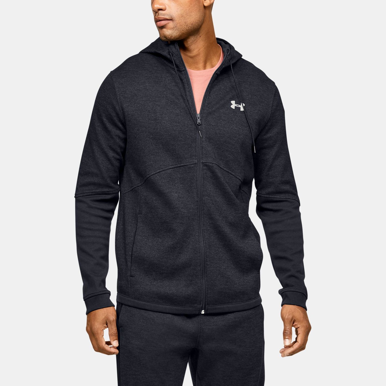 Hanorace & Pulovere -  under armour UA Double Kni Full Zip Hoodie 2012
