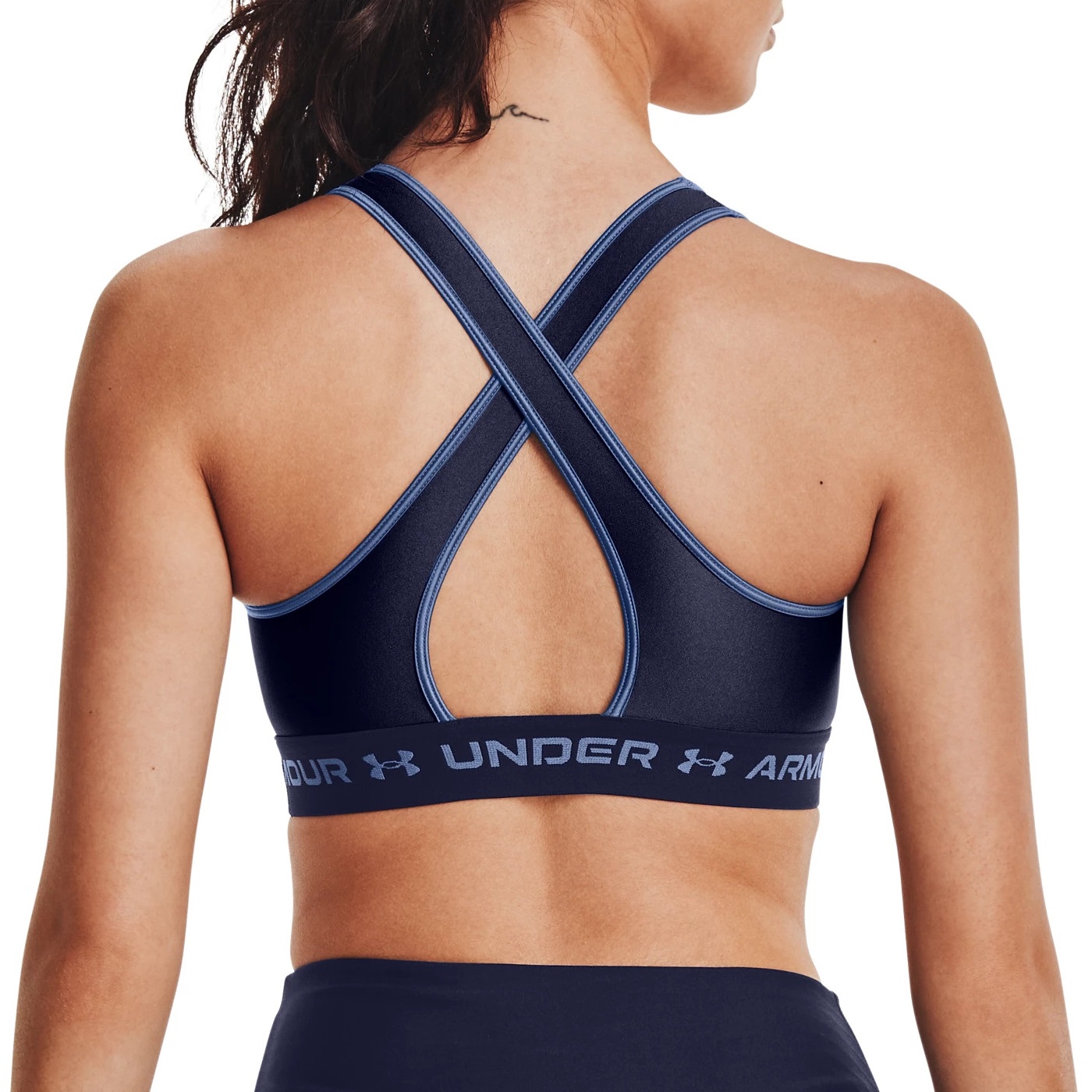 Bustiere -  under armour Armour Mid Crossback Matte/Shine Sports Bra 2612