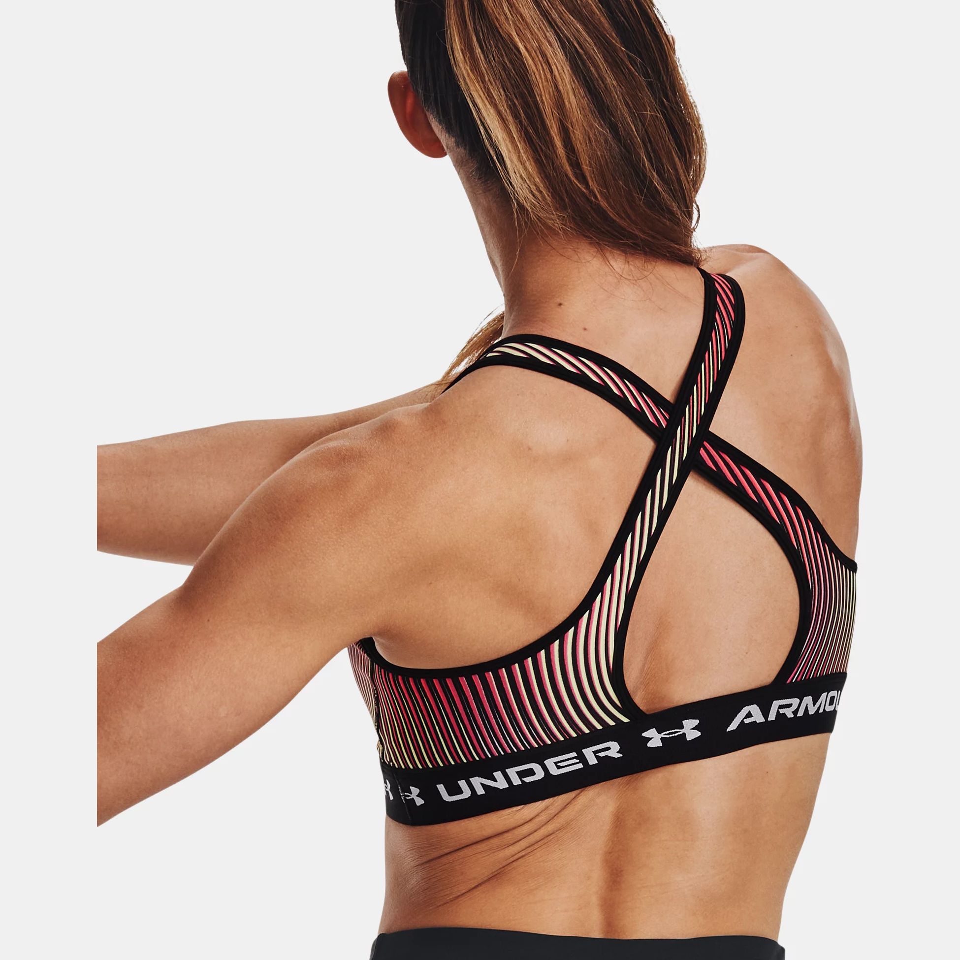 Bustiere -  under armour Armour Mid Crossback Printed Sports Bra