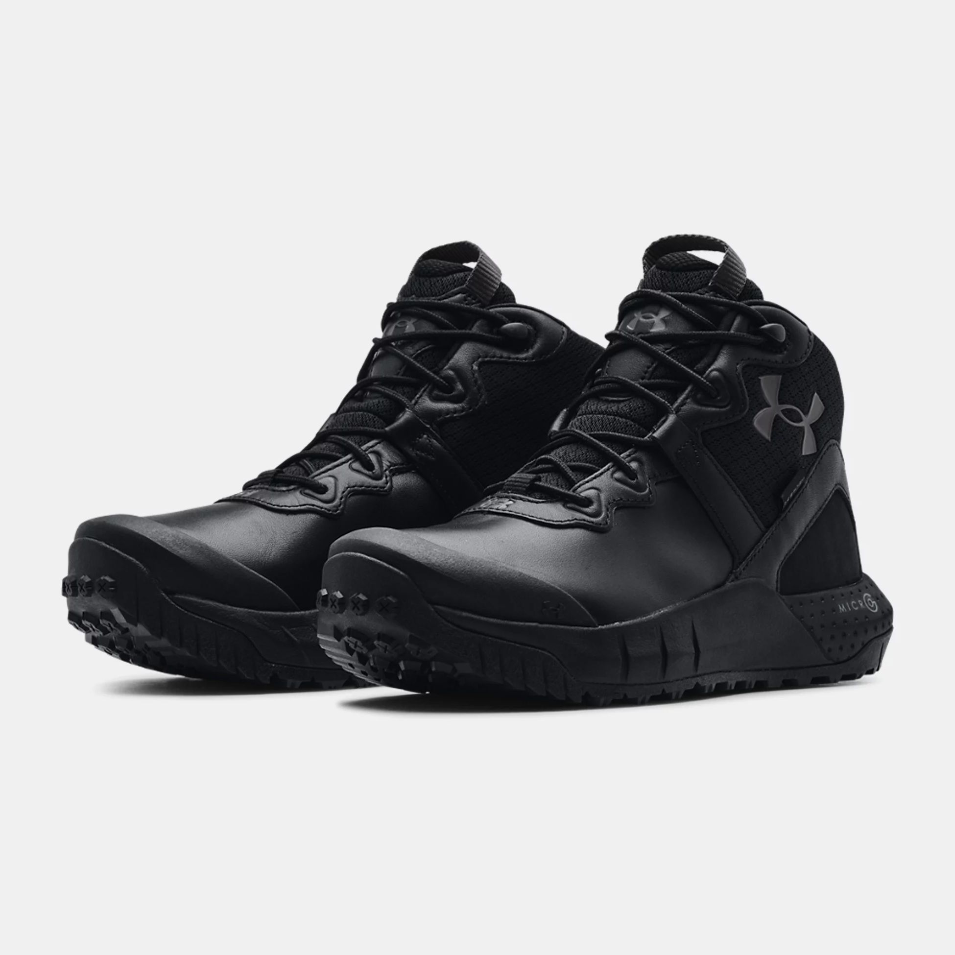 Incaltaminte Outdoor -  under armour UA Micro G Valsetz Mid Leather Waterproof Tactical Boots