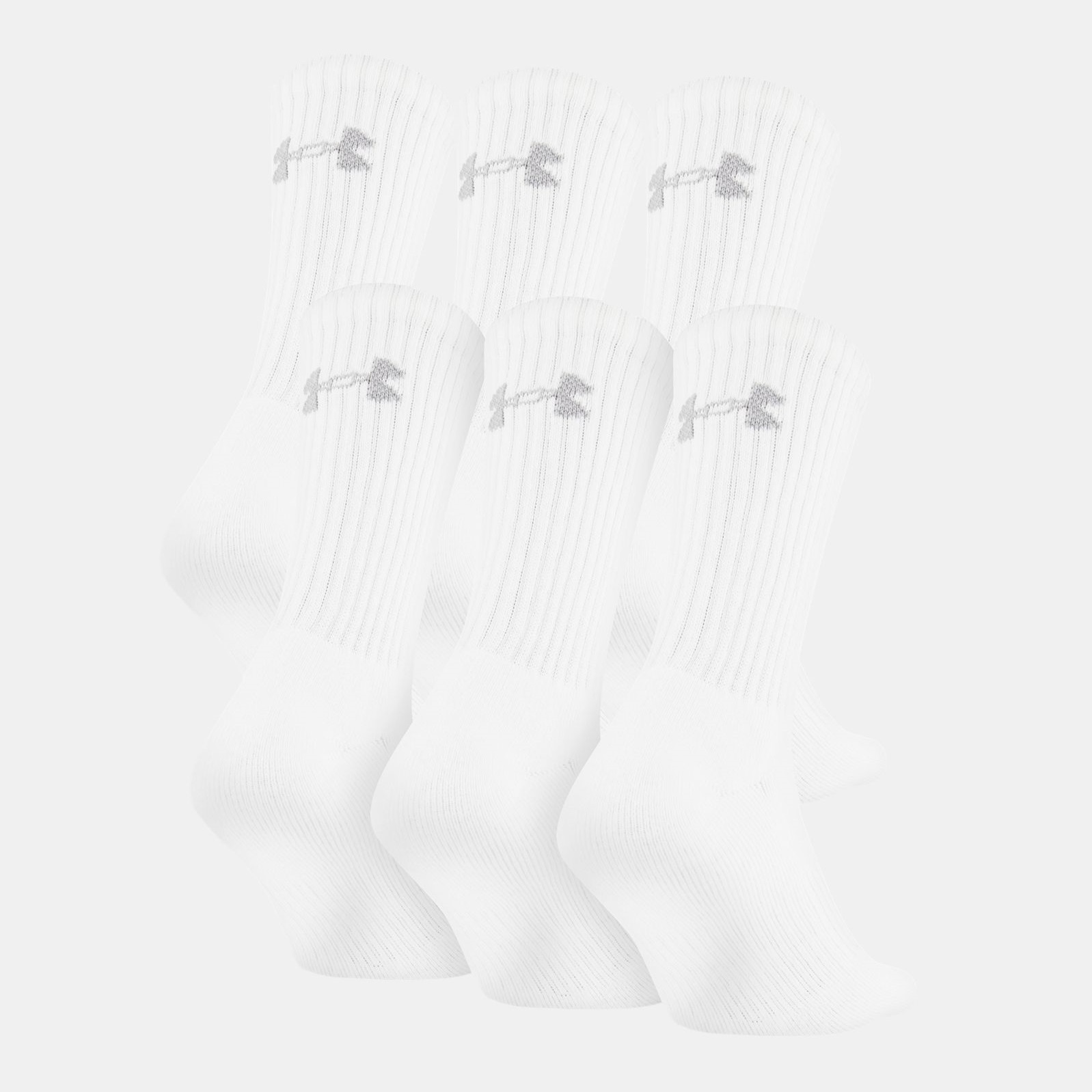 Ciorapi -  under armour Charged Cotton 2.0 Crew - 6-Pack