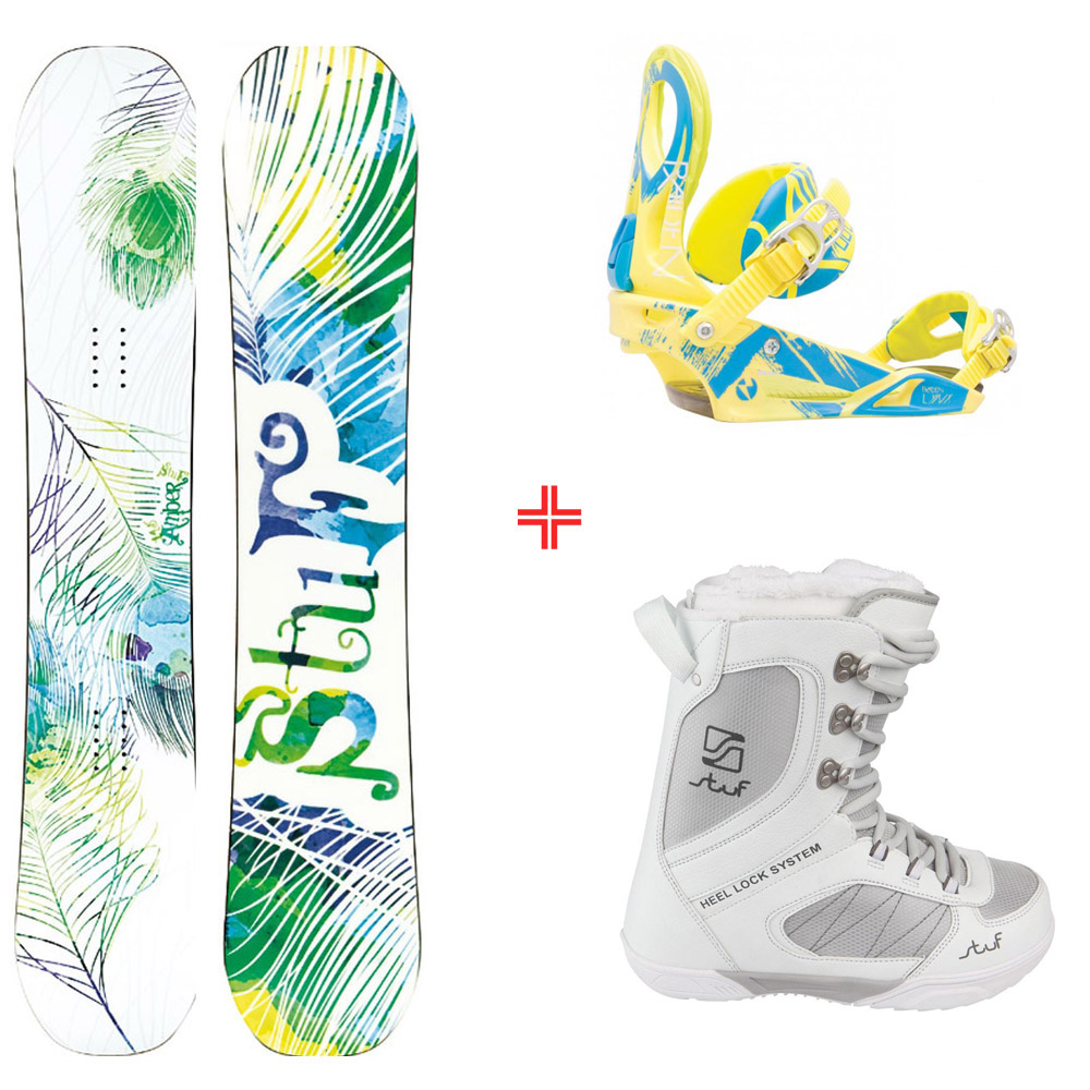 Plăci Snowboard -  stuf Amber - Lynx - Lotus KIT