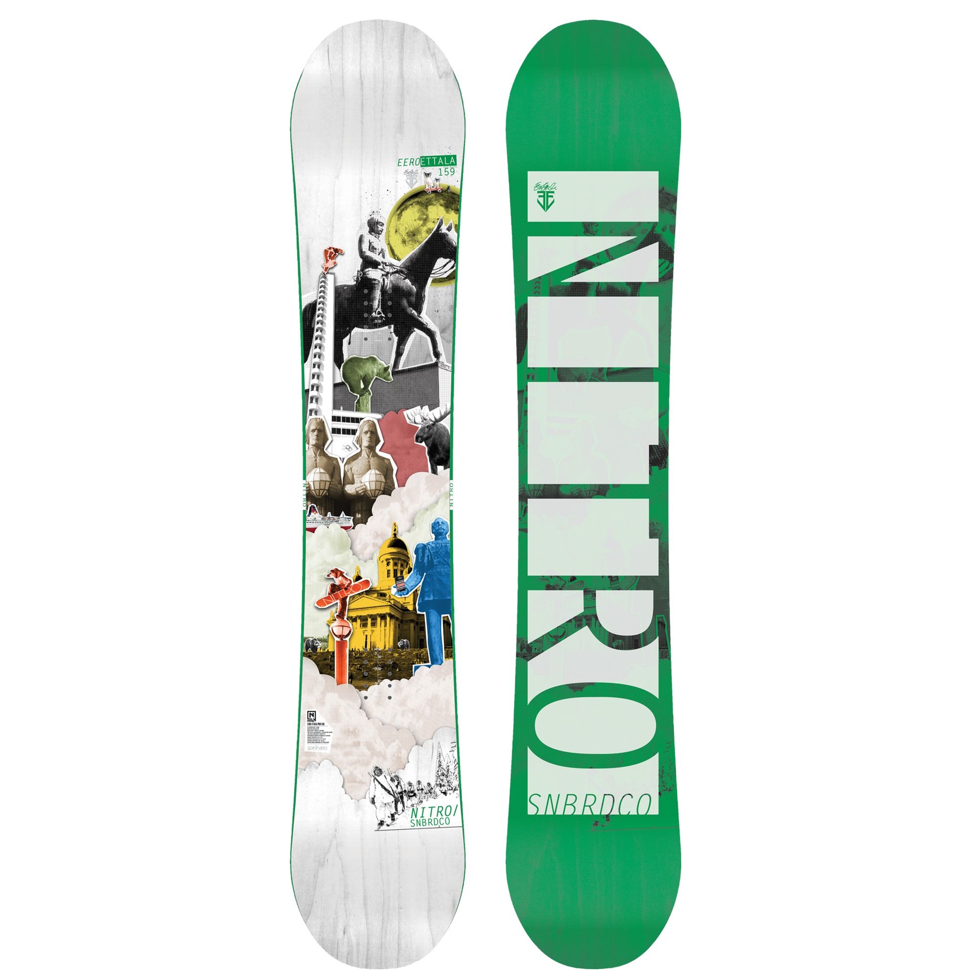 Plăci Snowboard -  nitro Eero Ettala Pro Modell