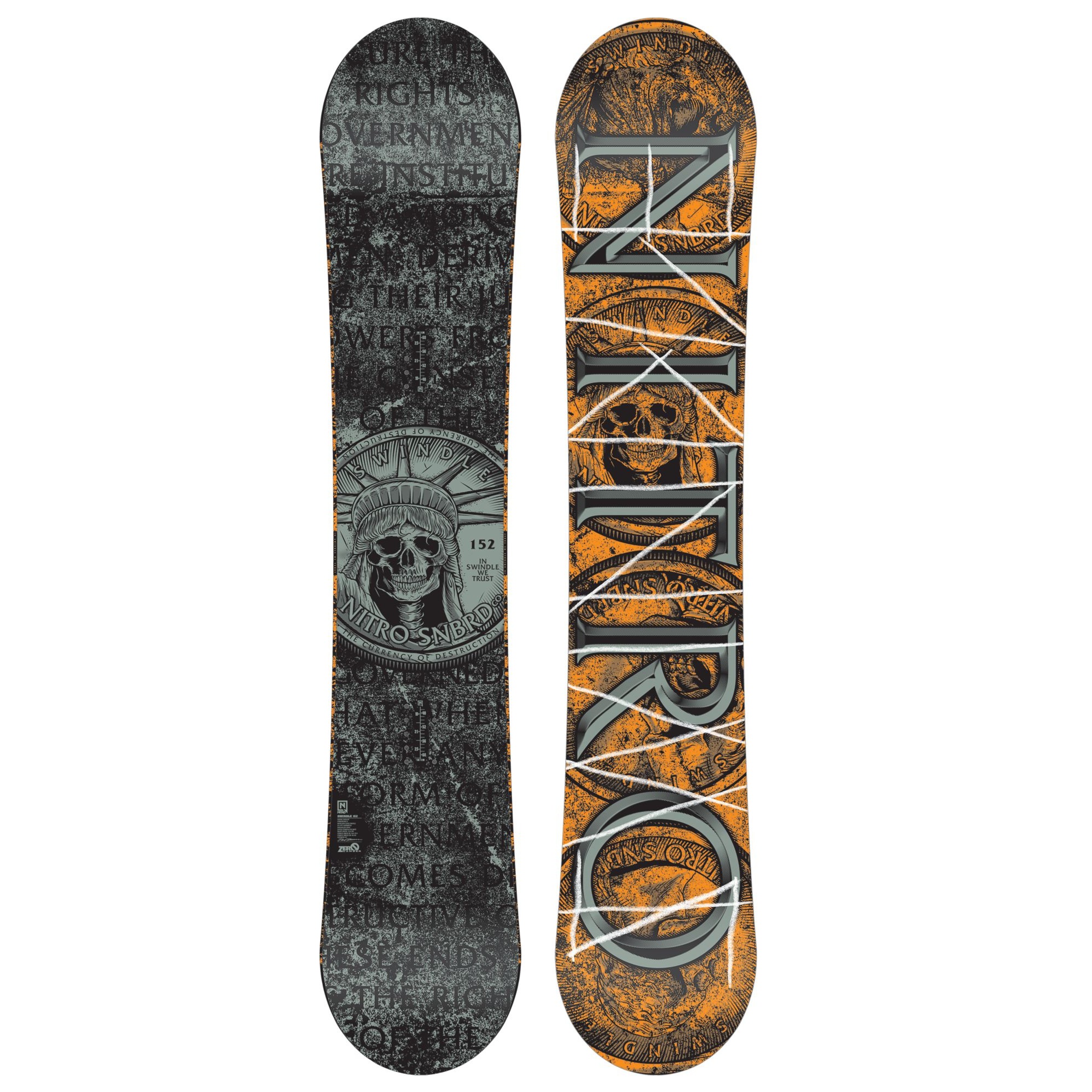 Plăci Snowboard -  nitro SWINDLE