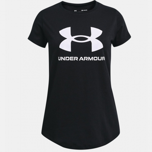 Îmbrăcăminte - Under Armour Girls UA Sportstyle Graphic T-Shirt 1182 | Fitness 